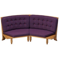 Guillerme et Chambron Sofa in Oak