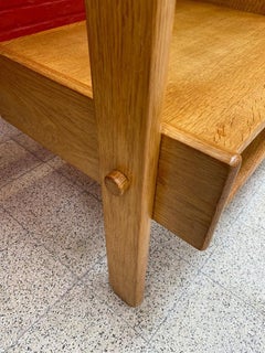 Guillerme et Chambron, meuble de rangement en chêne massif, collection « Votre Maison », vers 1970