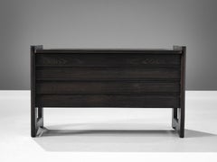 Guillerme & Chambron Trunk or Side Bench in Black Oak