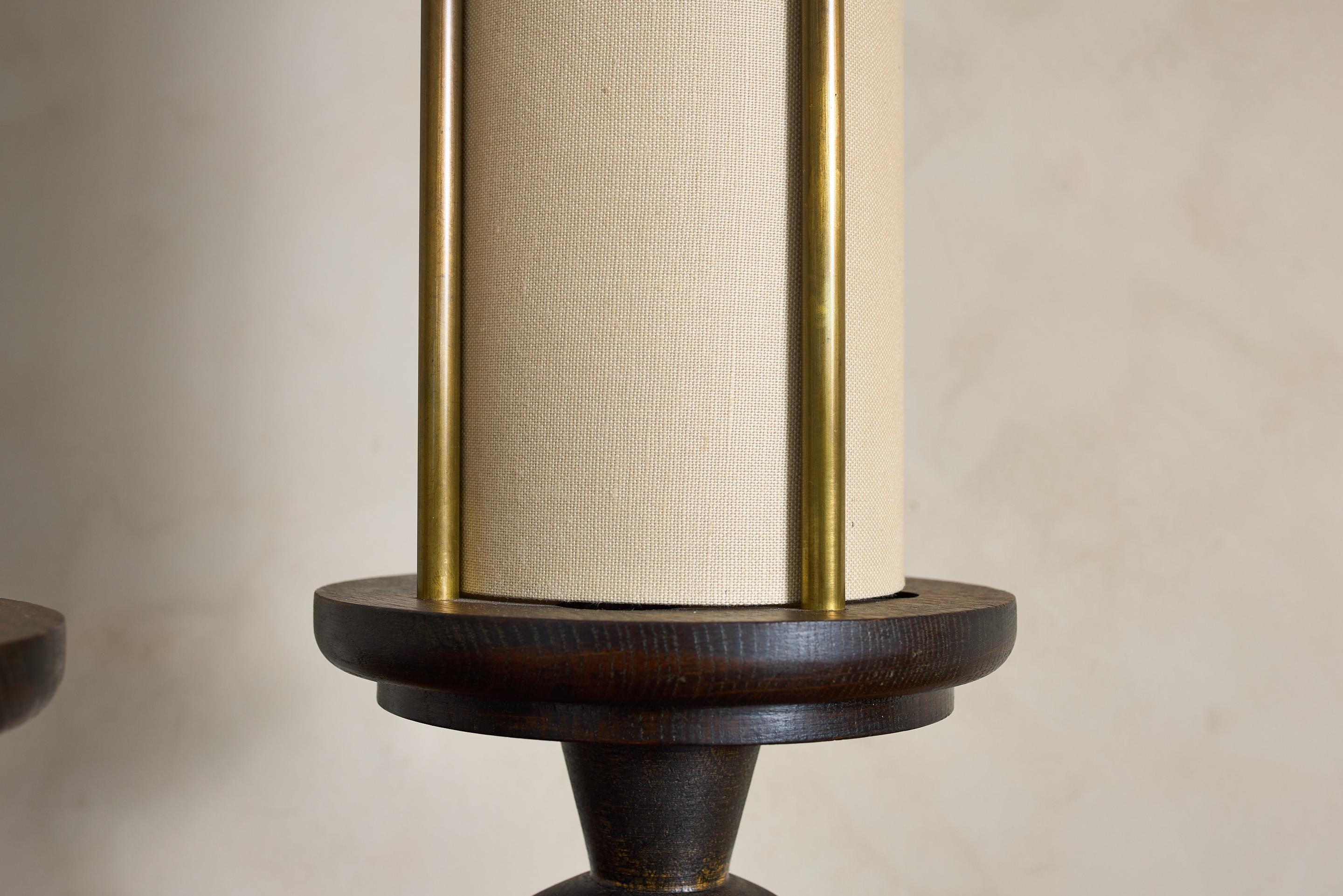 Guillerme et Chambron Table Lamp For Sale 8