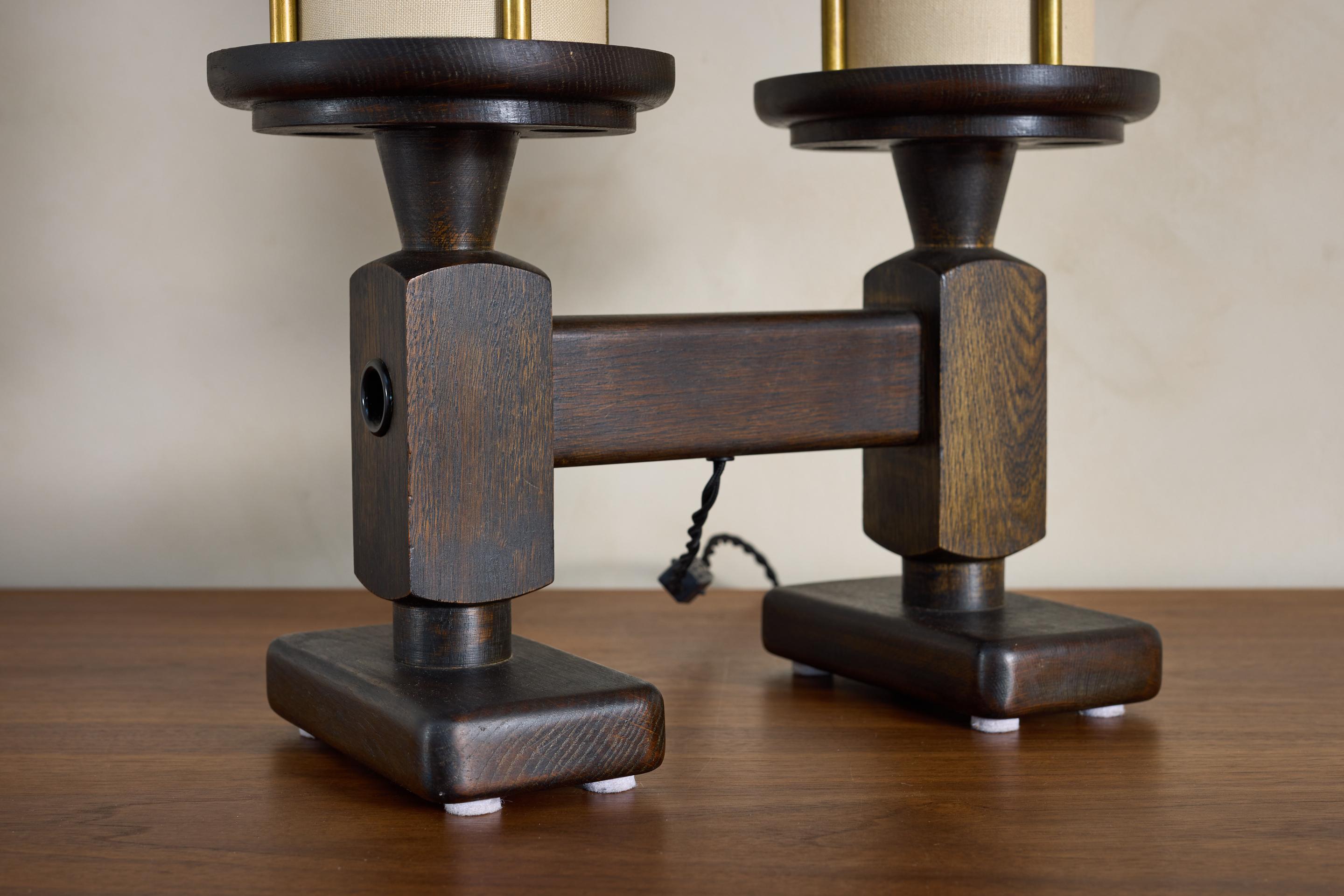 Guillerme et Chambron Table Lamp For Sale 10