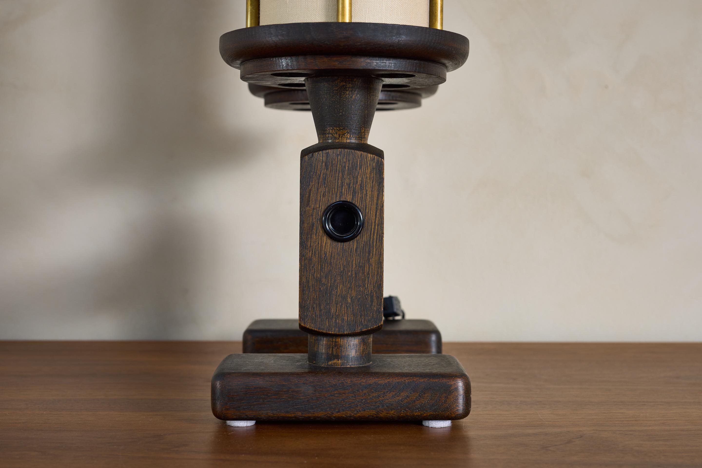Guillerme et Chambron Table Lamp For Sale 11