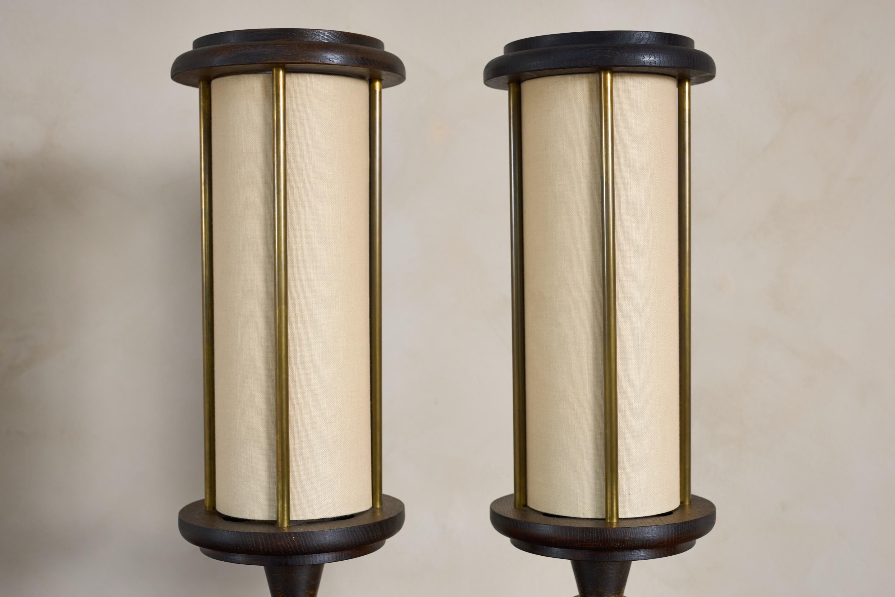Guillerme et Chambron Table Lamp For Sale 1