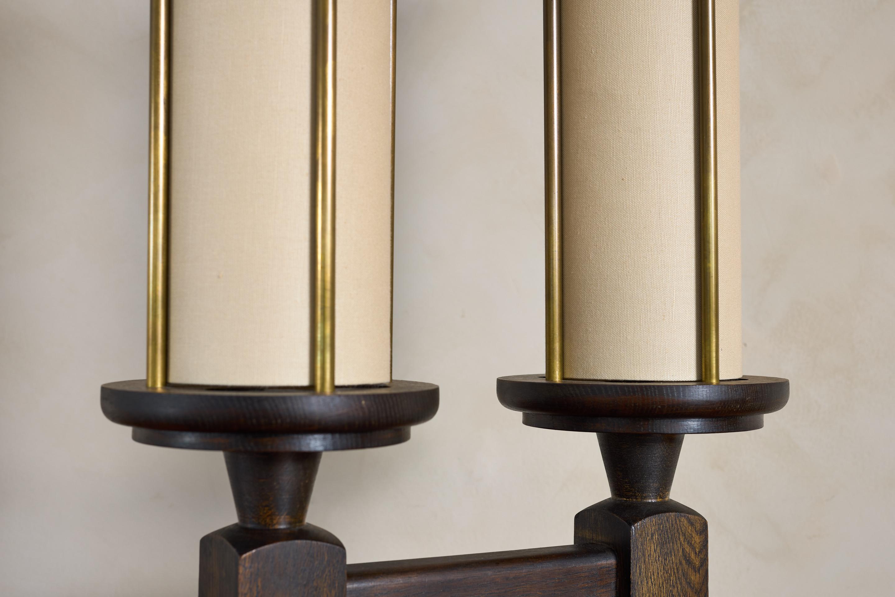 Guillerme et Chambron Table Lamp For Sale 2