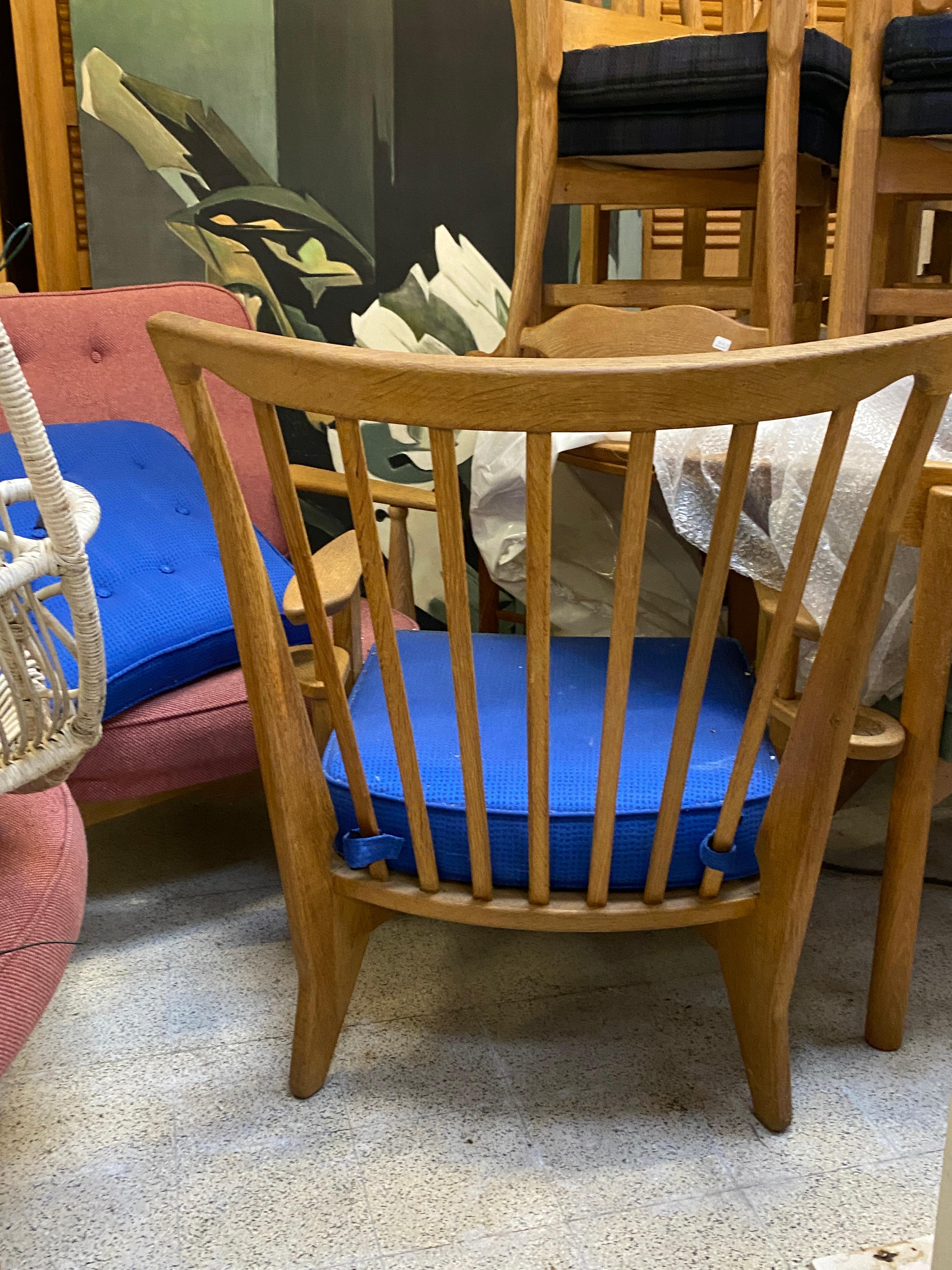 Metà XX secolo Guillerme et Chambron, Due poltrone anni '60, Edition Votre Maison in vendita