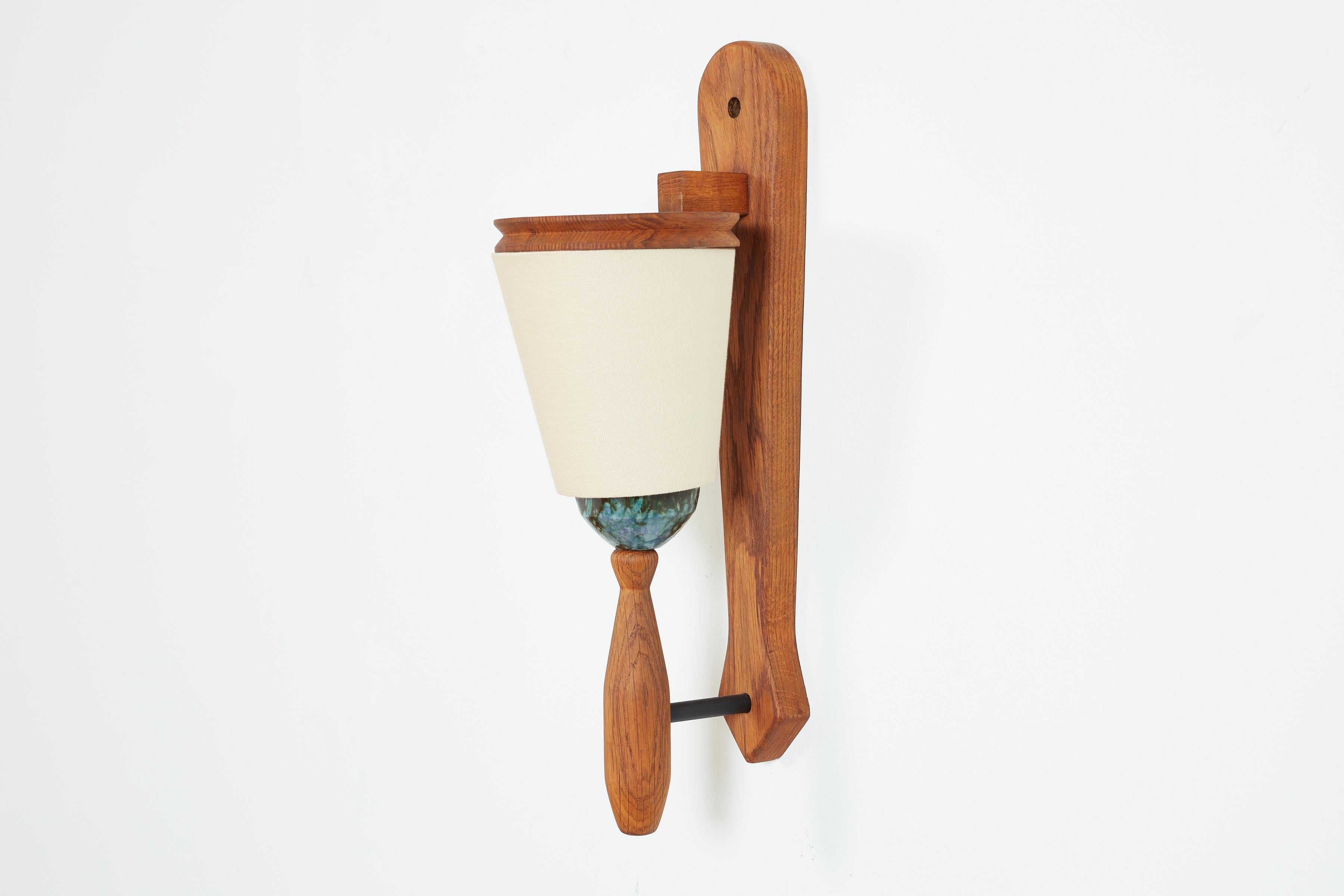Wandleuchter aus Guillerme et Chambron (Französisch) im Angebot