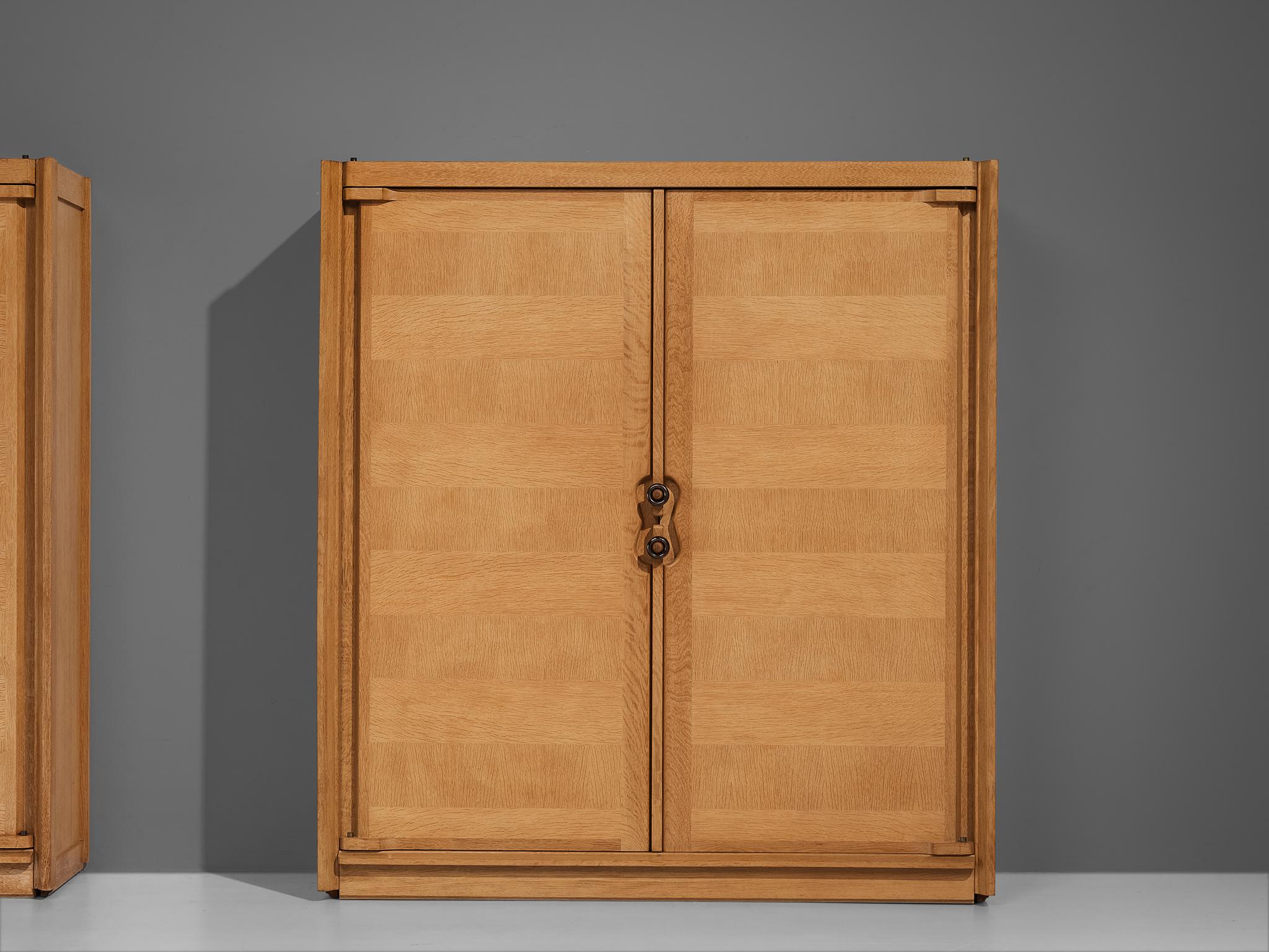 Guillerme et Chambron Wardrobes with Ceramic Handles 4