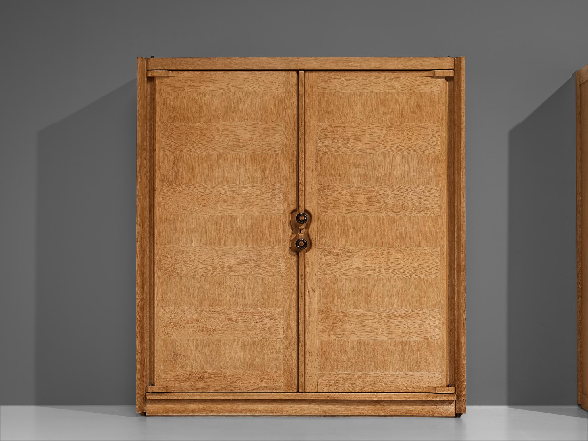 Guillerme et Chambron Wardrobes with Ceramic Handles 2