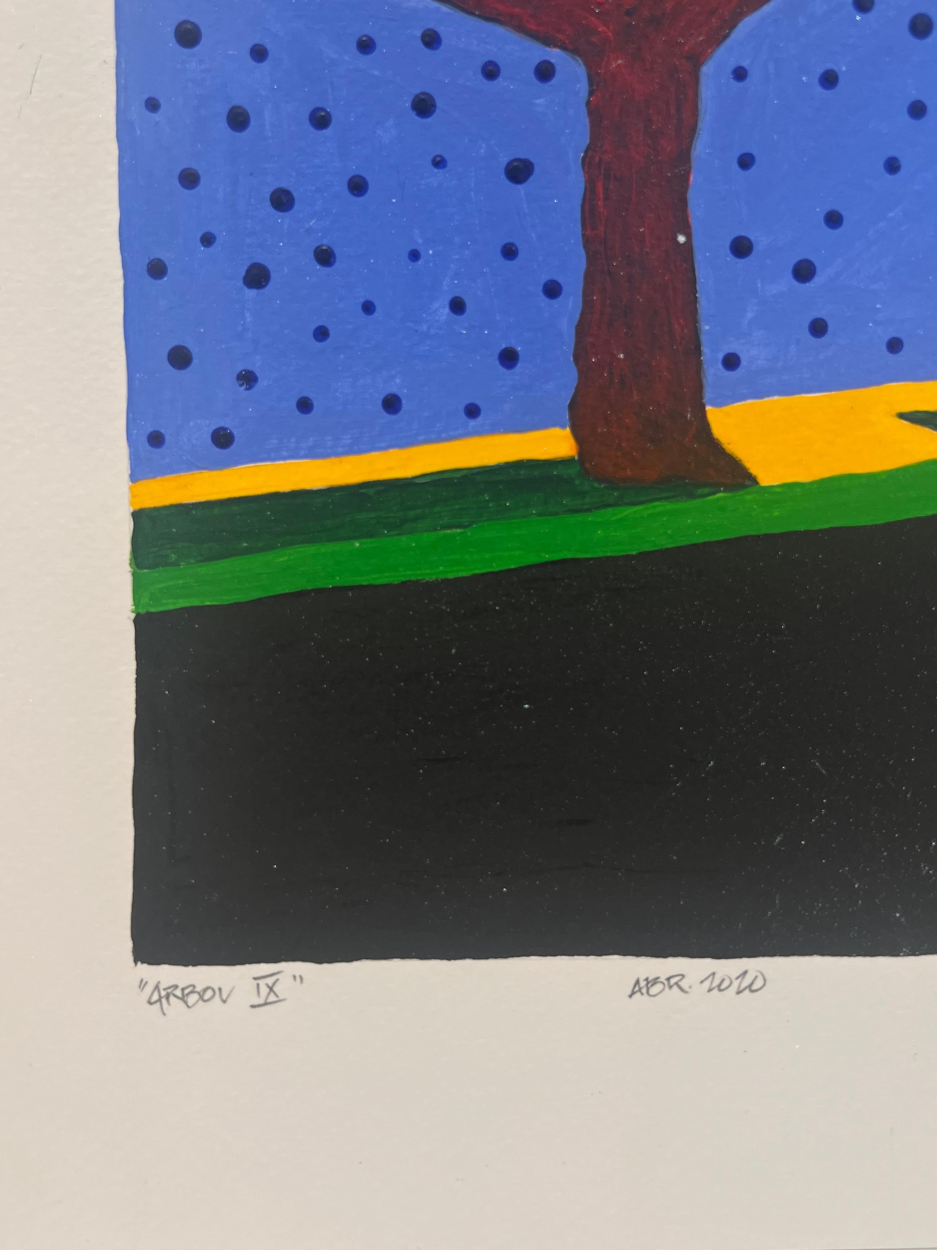 Arbol IX (Zeitgenössisch), Painting, von Guillermo Araujo