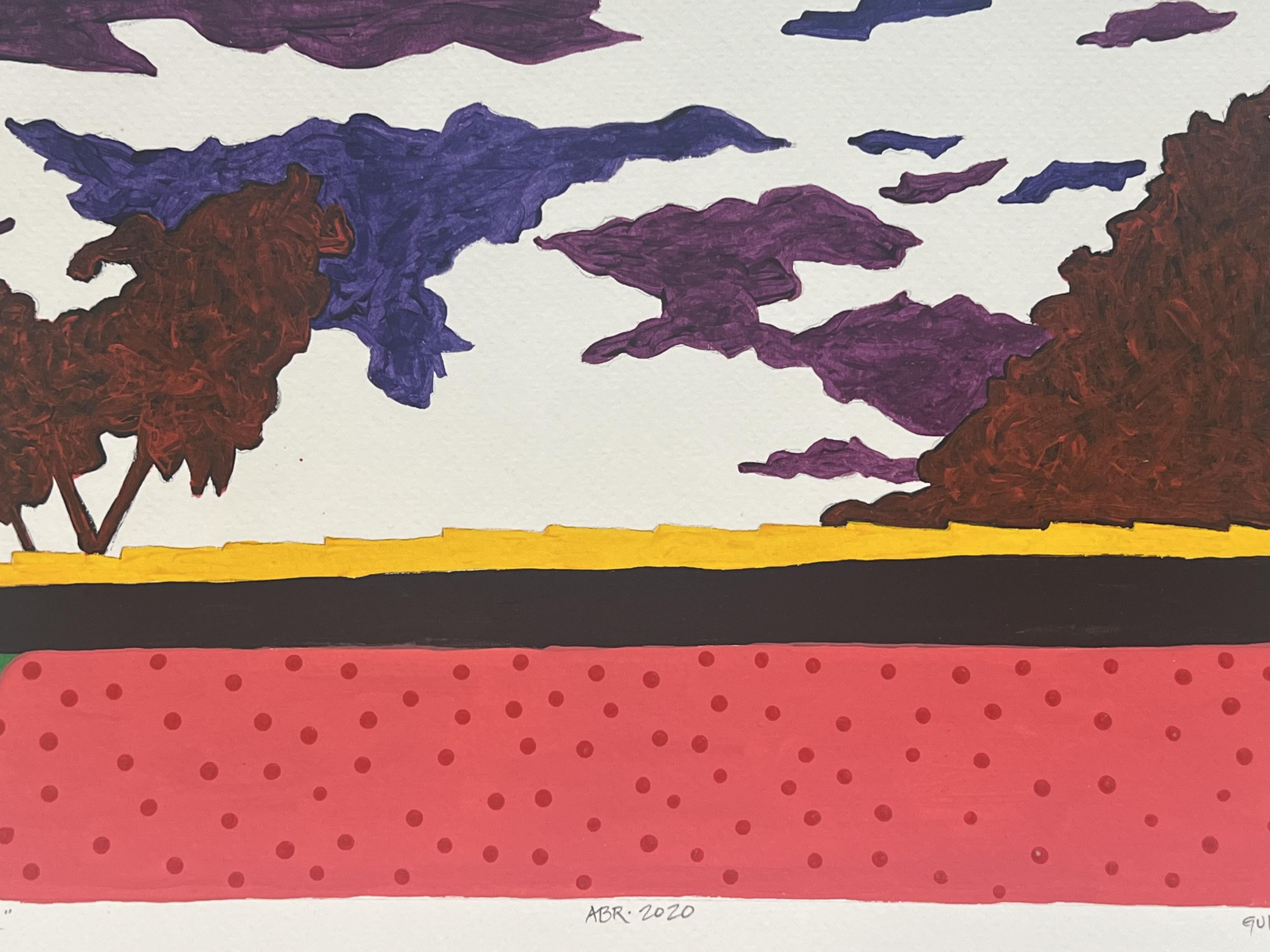 Arbol XI – Painting von Guillermo Araujo