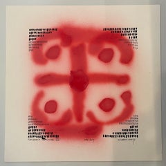 Caligrafía del Conteo XVI: Contemporary Acrylic and Chinese Ink on Paper