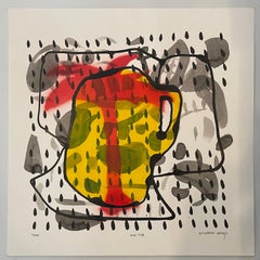 Taza 2: Contemporary Acrylic and Chinese Ink on Paper