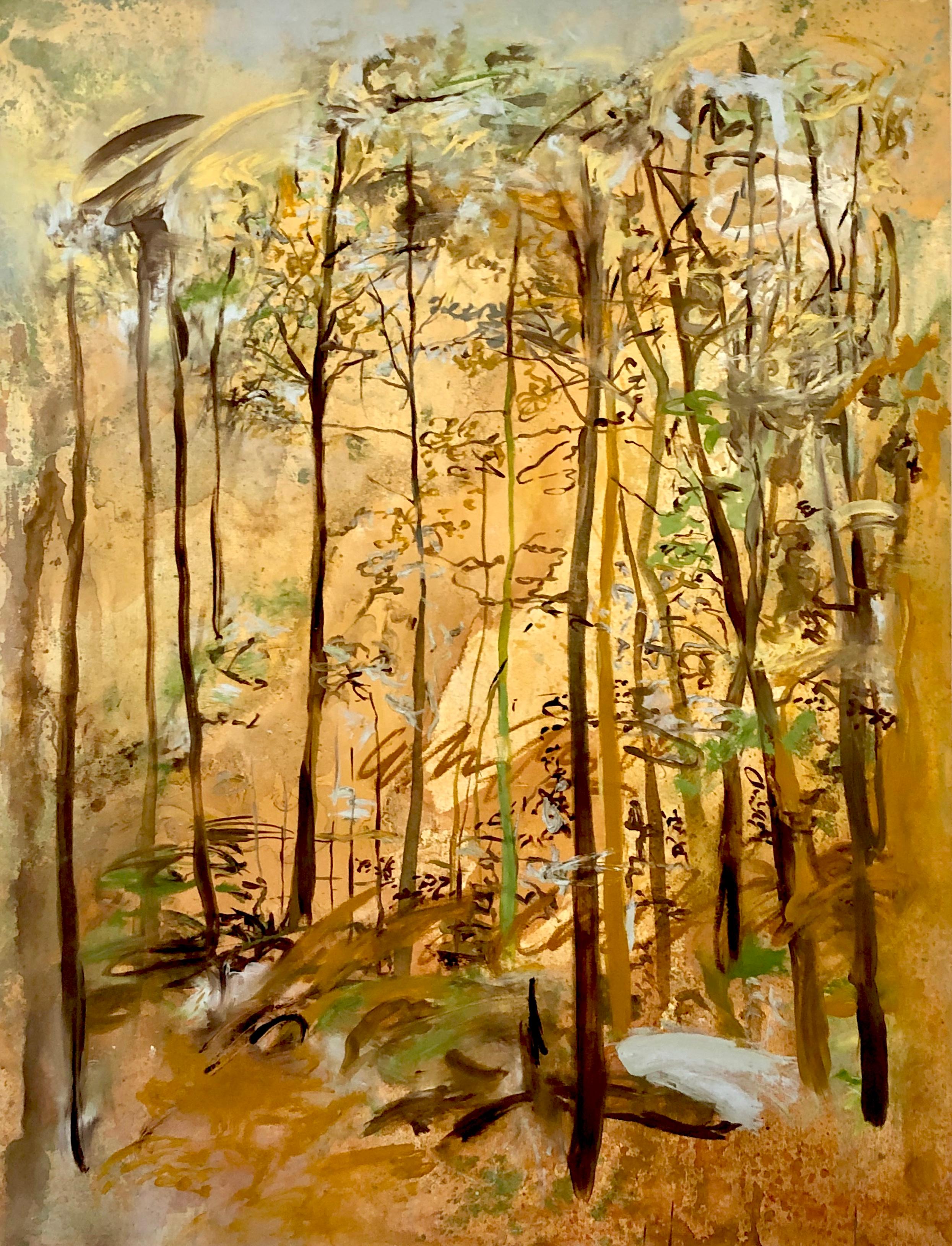 Guillermo Conte Landscape Painting - “Paisaje” 2018, Canvas, Acrylic Paing