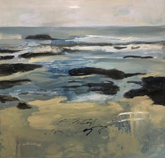 Playa Vieja, Canvas, Oil paint