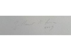 "Alice Tully Hall" by Guillermo Kuitca (Abstract, Red, Architecture, Design)