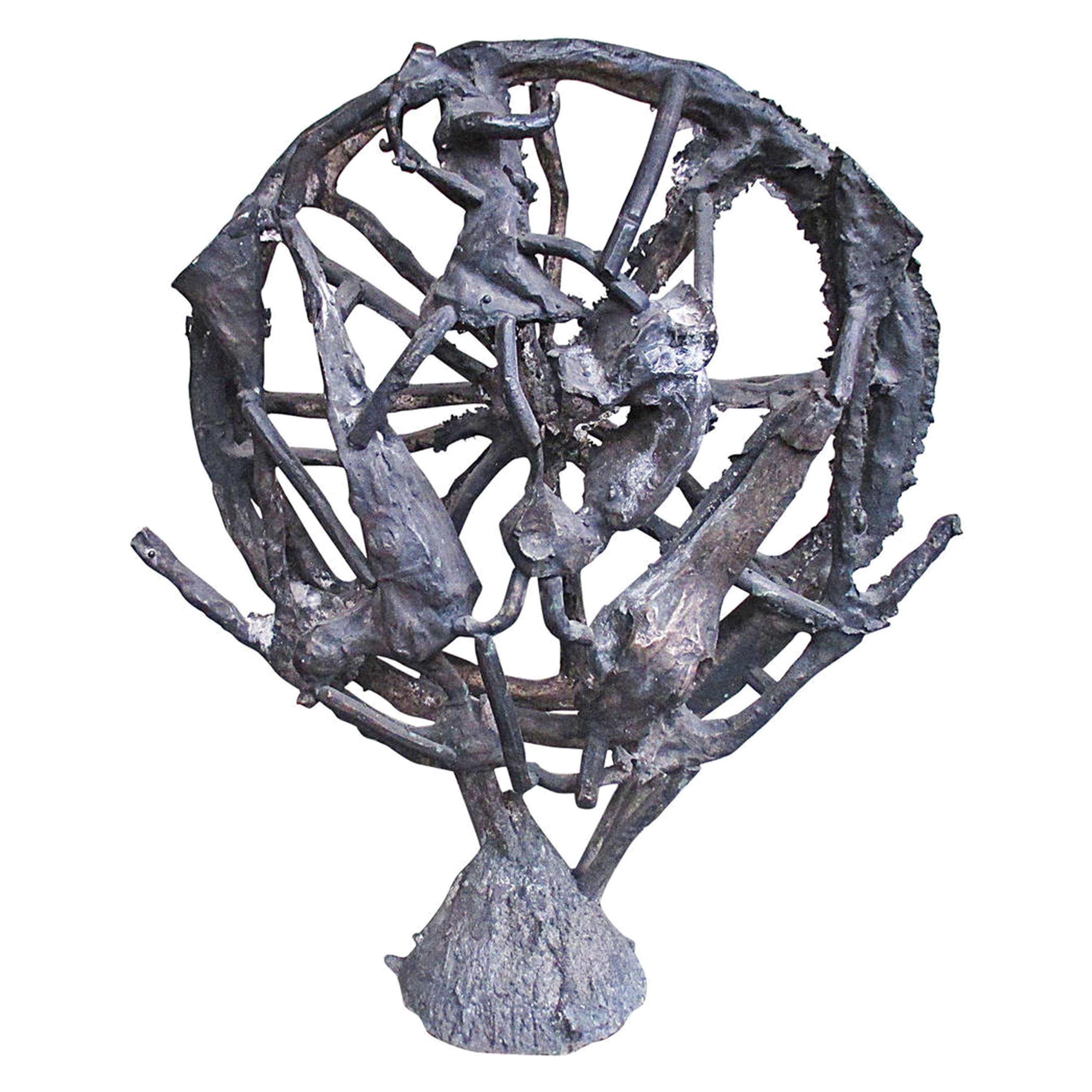 Guillermo Olguín Bronze Sculpture For Sale