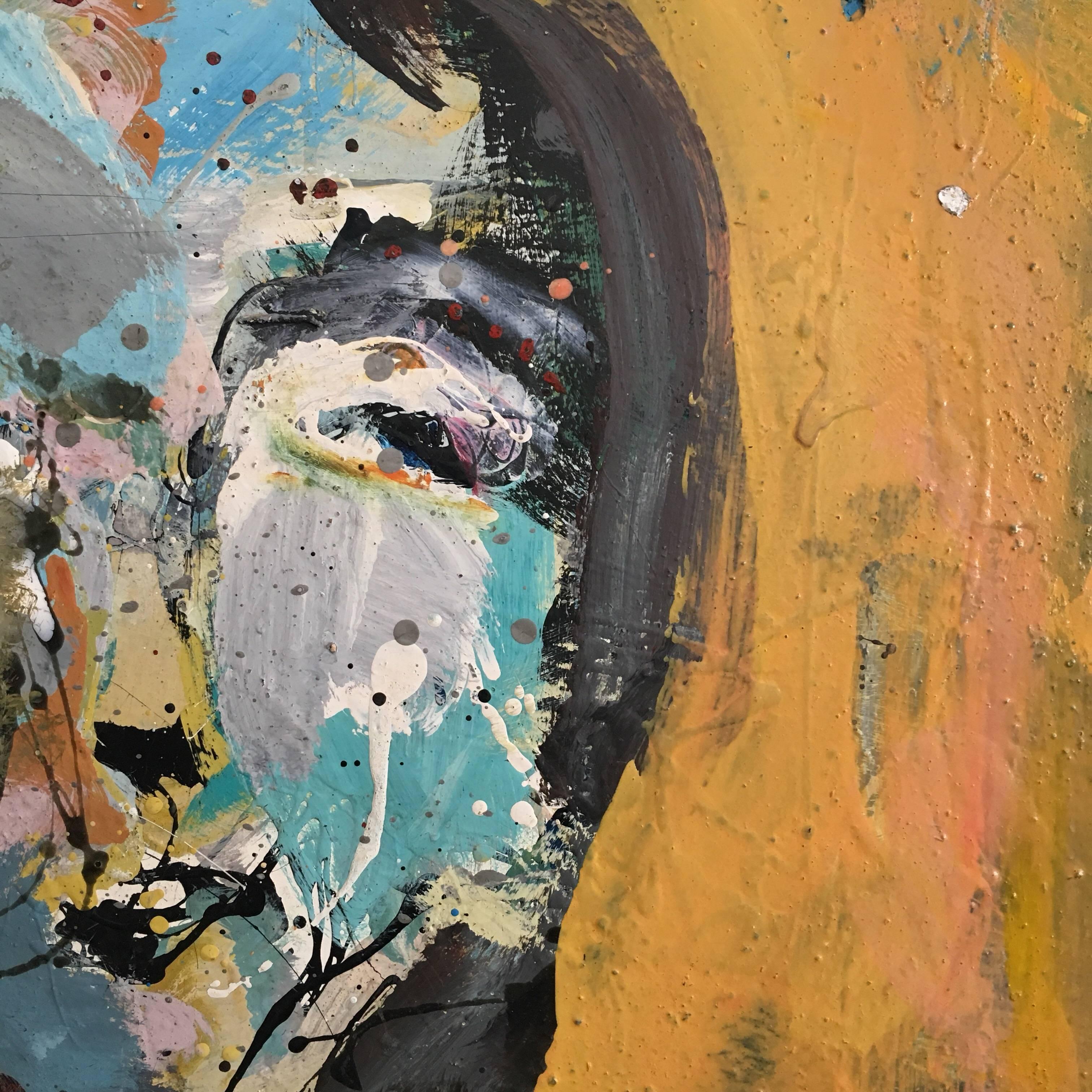 Oil and enamel painting on wood panel by Mexican contemporary artist Guillermo Brockmann.
Contempo Gallery Puerto Vallarta 2015, present
Galeria Dante 2012-2013
Galeria Pacifico Puerto Vallarta 2008-2011
Alva Gallery, New London, CT 2006-2007
Mary