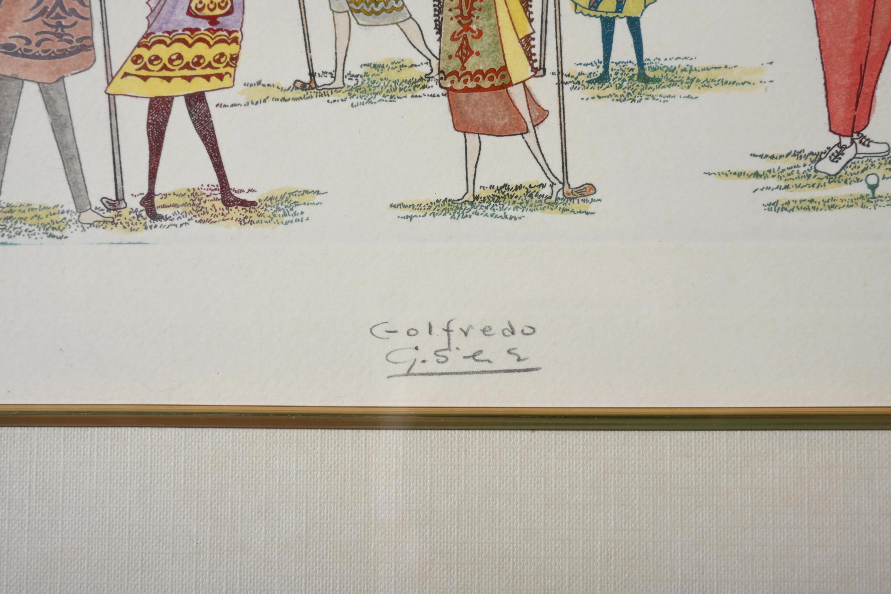 Guillermo Silva Santamaria Radierung 