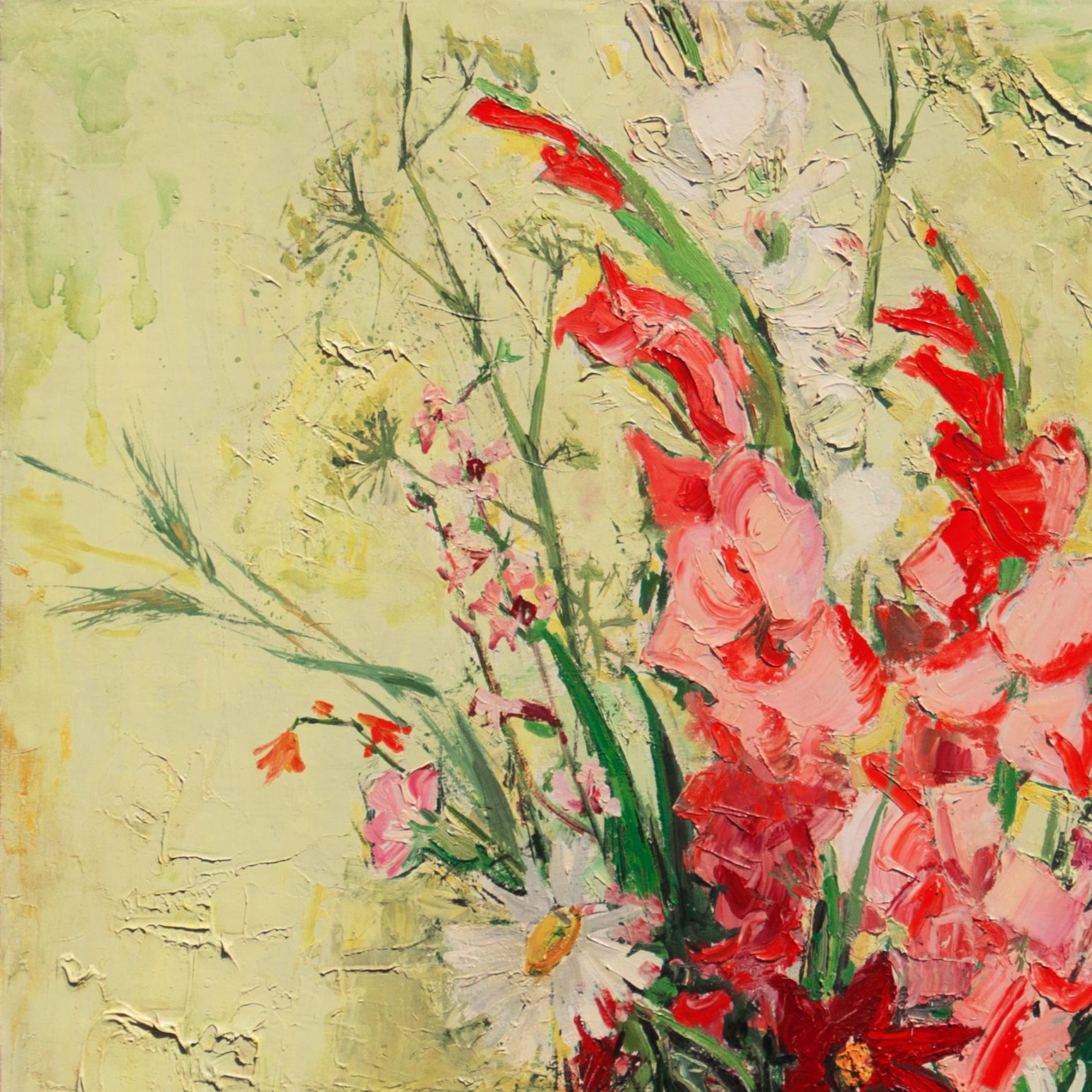 'Still Life with Florist', Paris, École des Beaux-Arts, Large Post-Impressionist For Sale 3