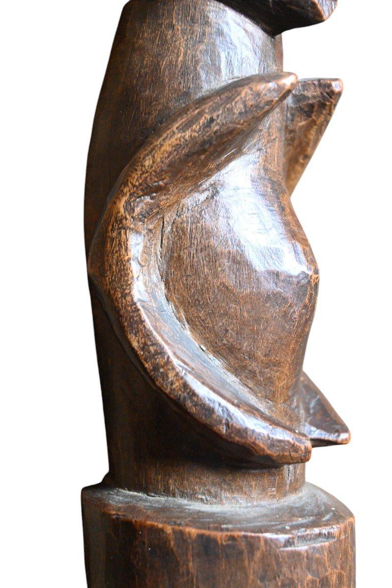 Congolais Statue Guine de la tribu Kusu, DR Congo, première moitié du 20e siècle en vente