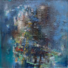 Ancient Melodies: Impressionist Painting, Oil on Canvas, 2010s, New, 24x24