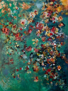 Rewilding: Impressionist Painting, Mixed Media on Canvas, 2010s, New, 30x40