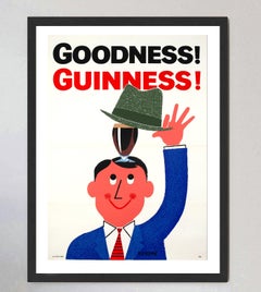 Guinness - Goodness! Guinness! Original Poster by R. Peppe, 1960