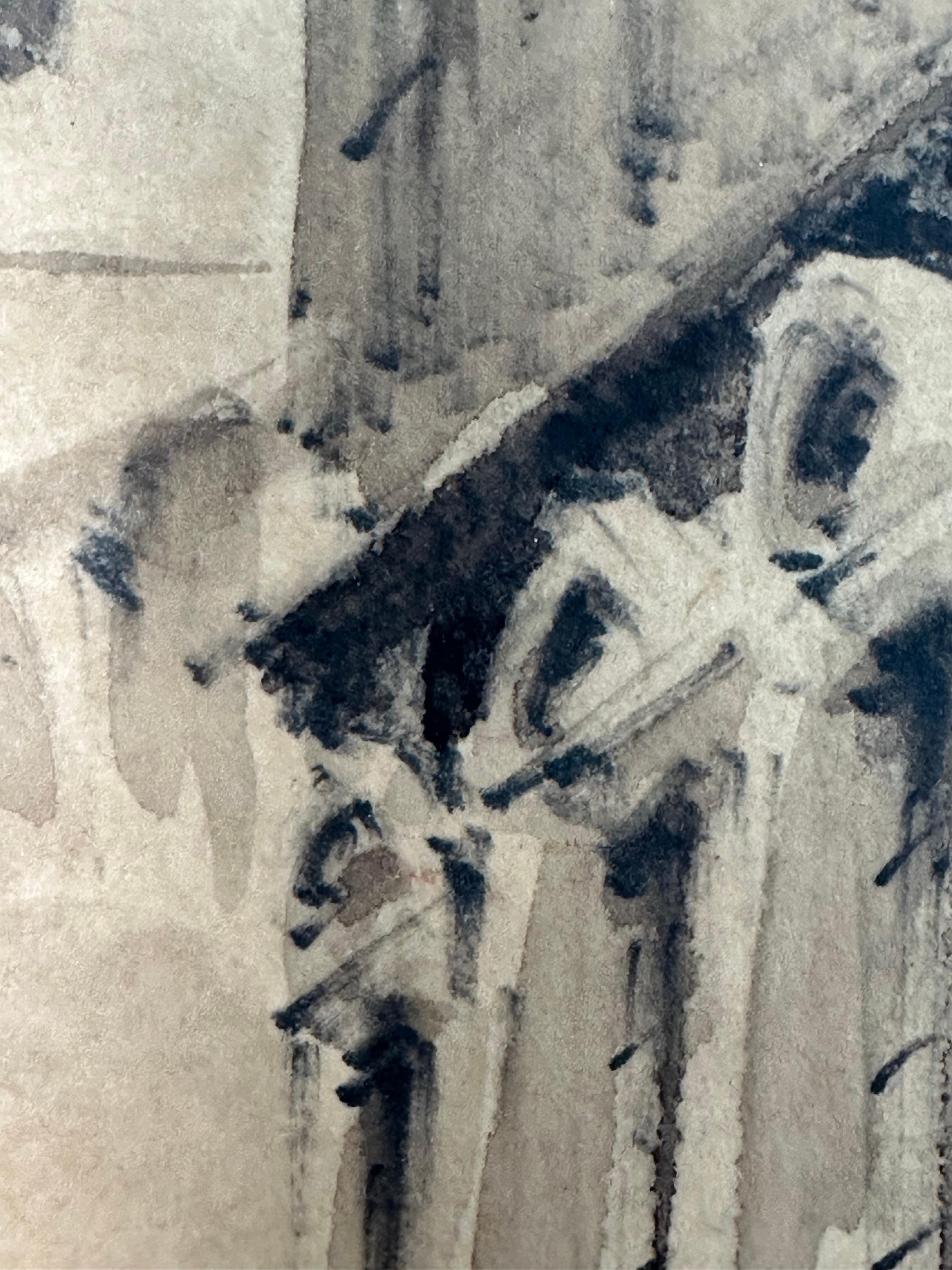 Palazzo Vecchio Firenze Florencia Italia Paisaje urbano pintura en venta 1