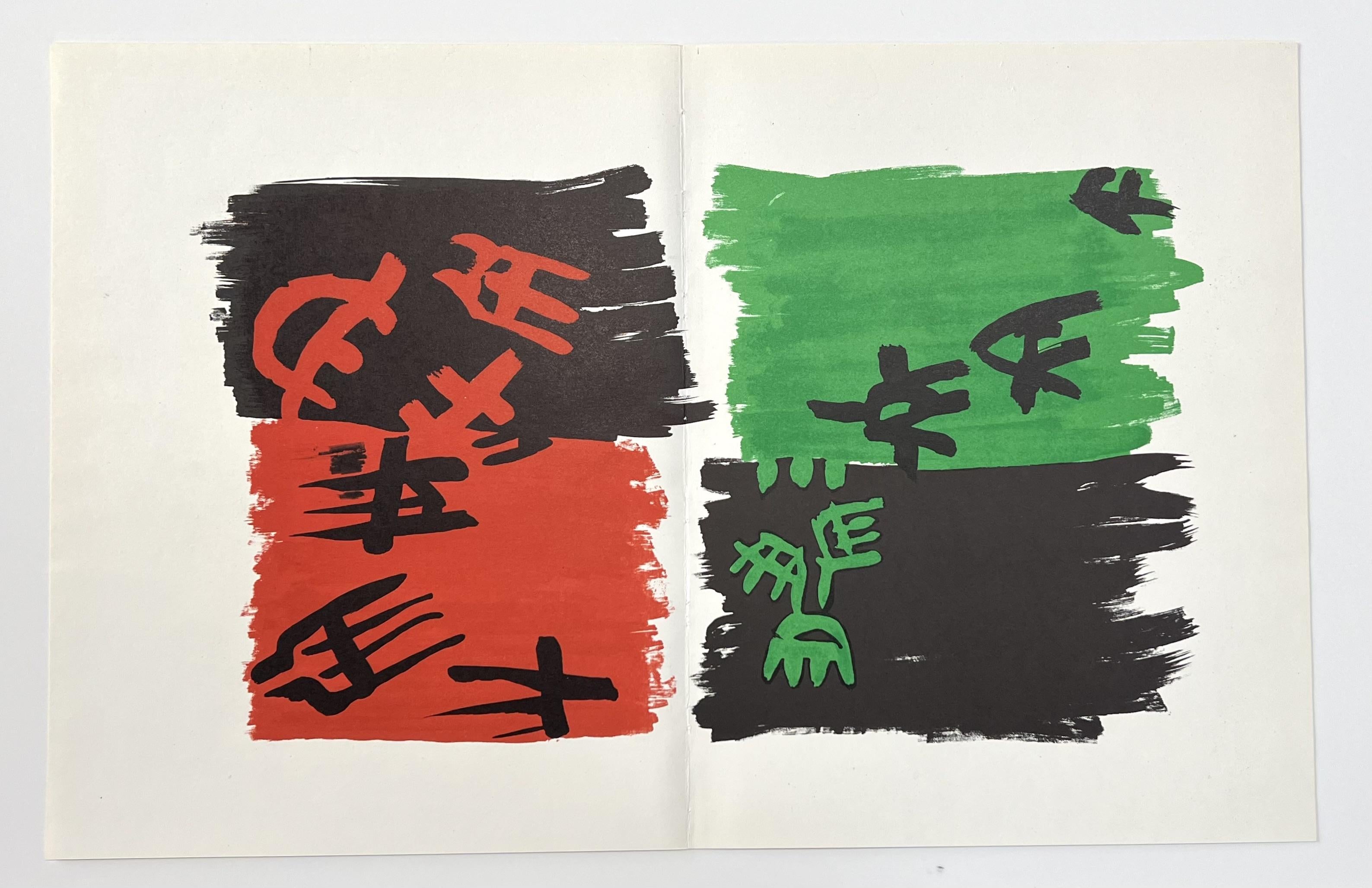 Originallithographie – Print von Guiseppe Capogrossi