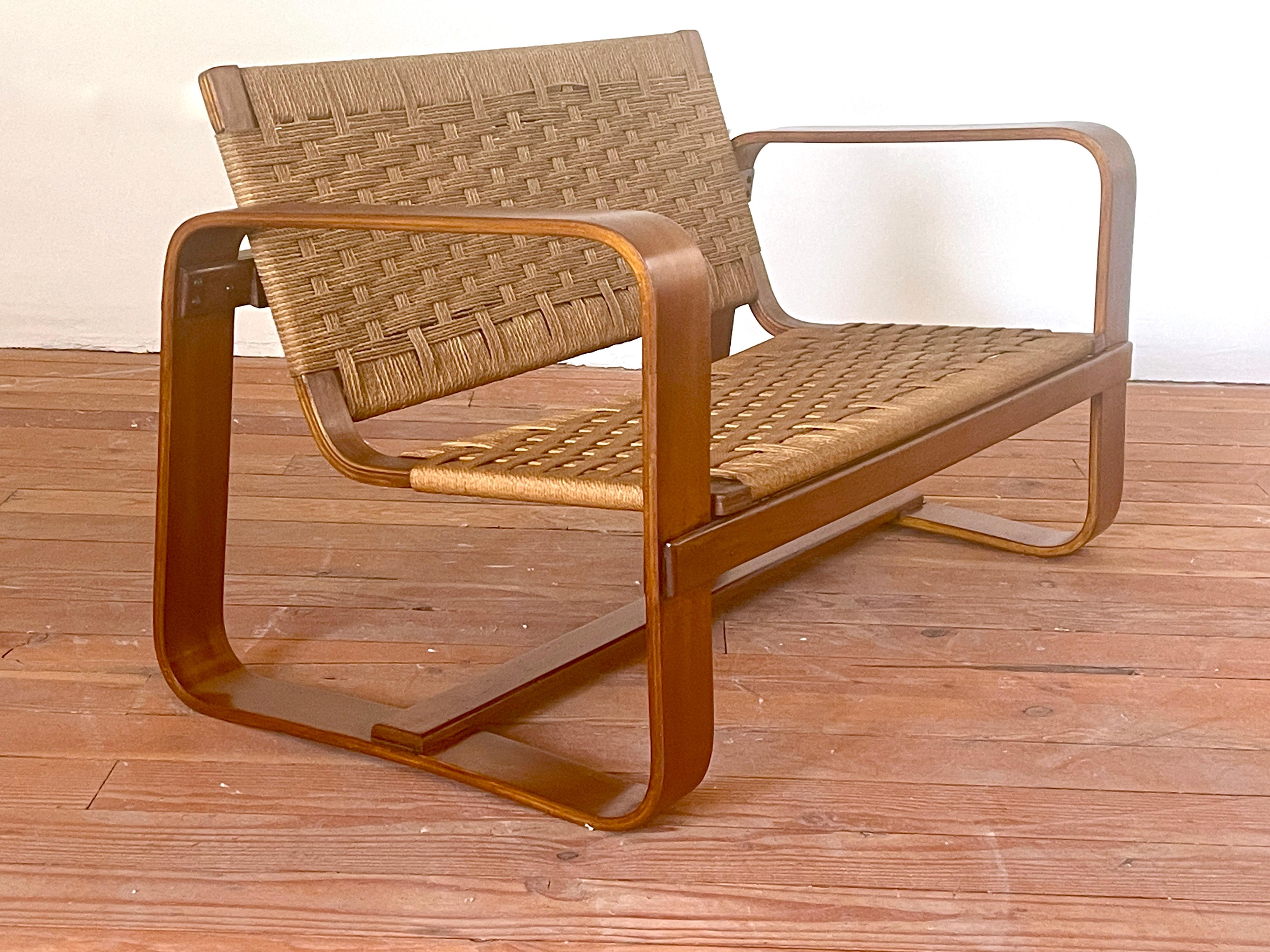 Bentwood Guiseppe Pagano Pogatschnig Bench, 1939 For Sale