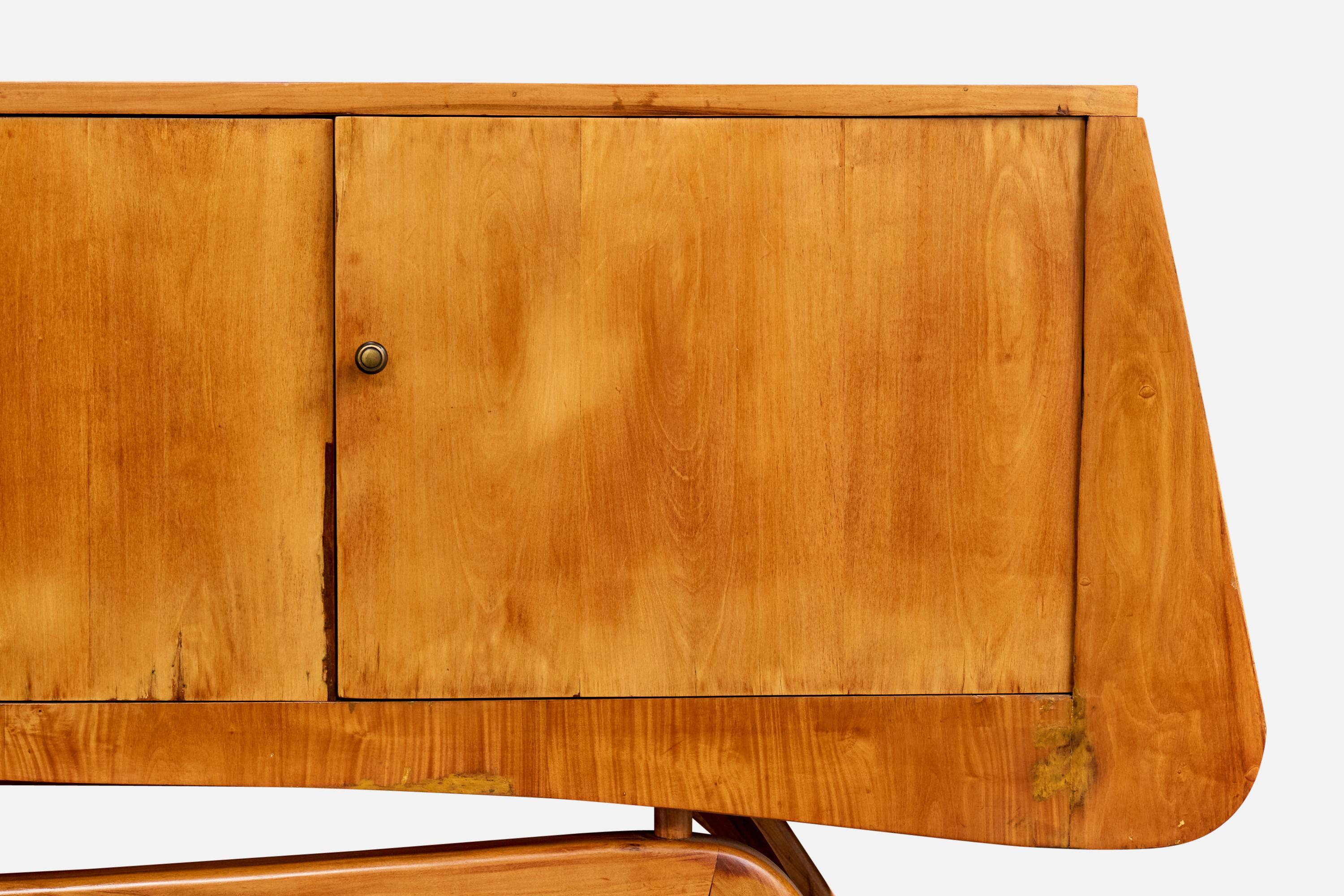 Guiseppe Scapinelli, Sideboard, Wood, Brazil, 1950s For Sale 4