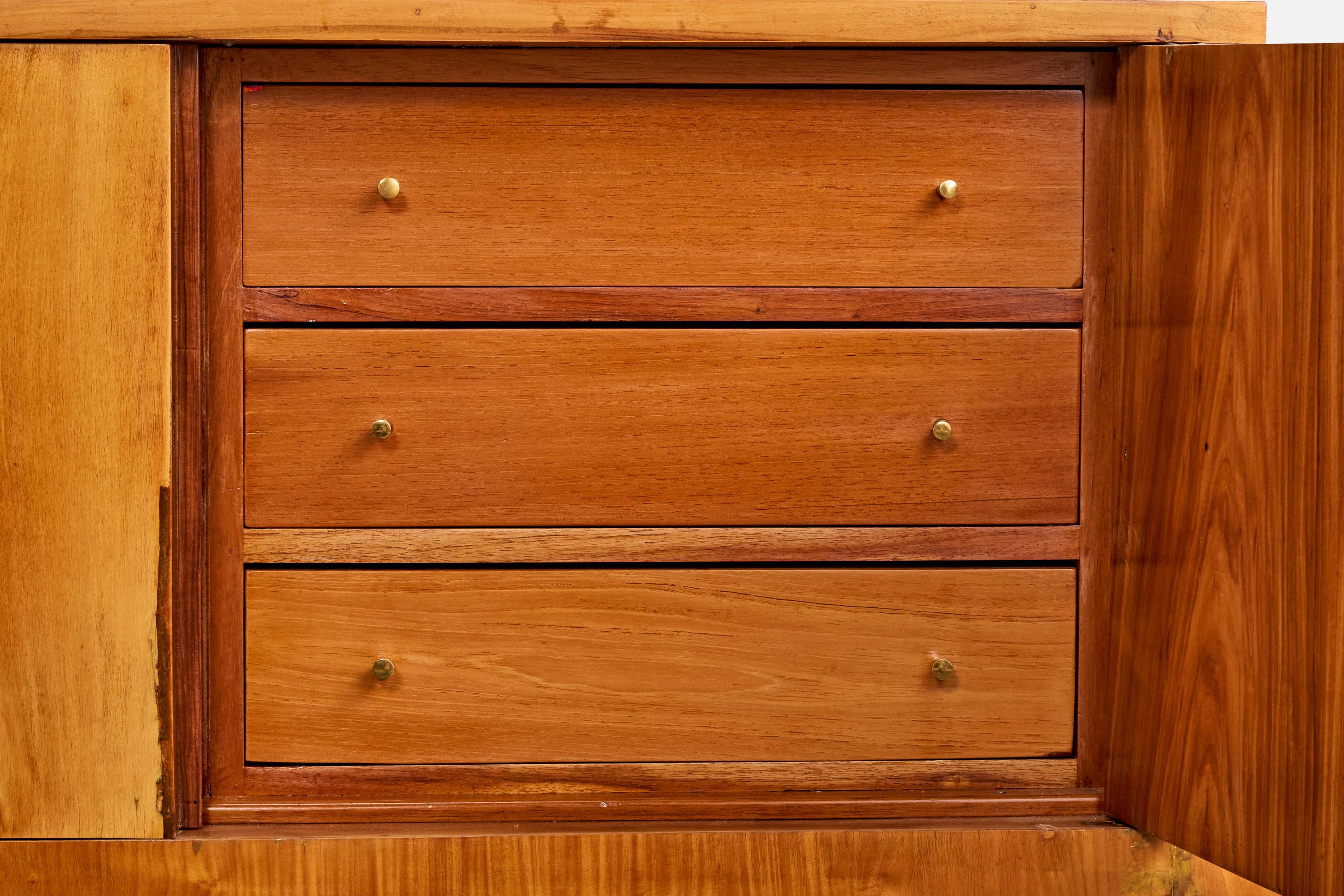 Guiseppe Scapinelli, Sideboard, Wood, Brazil, 1950s For Sale 6