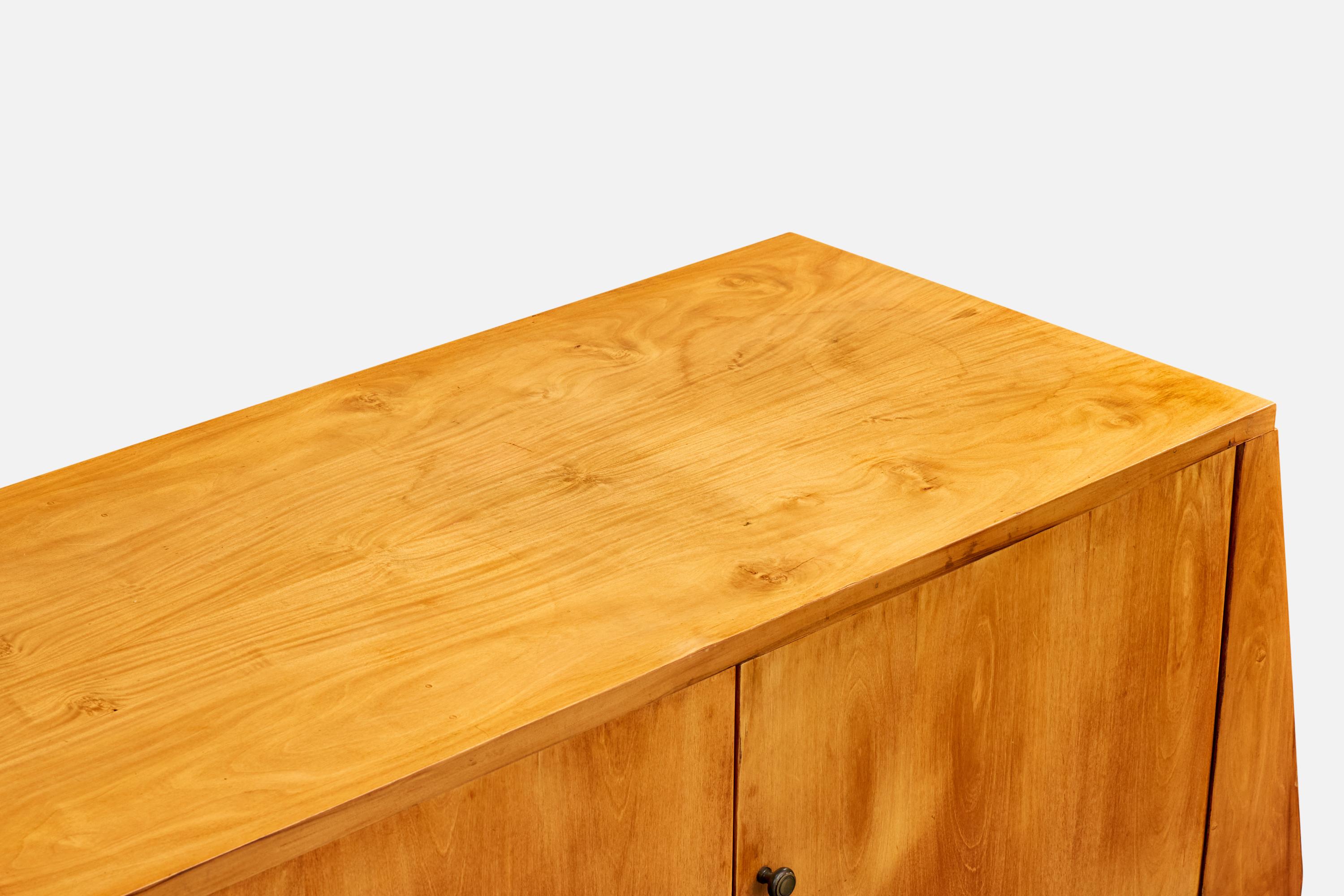 Guiseppe Scapinelli, Sideboard, Wood, Brazil, 1950s In Good Condition For Sale In High Point, NC