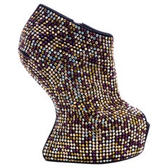 Guiseppe Zanotti Crystal Embellished Wedges, Fall 2012