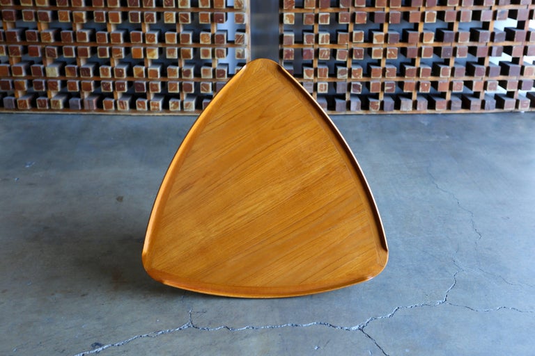 "Guitar Pick" Side Table by Kofod Larsen for Selig at 1stDibs
