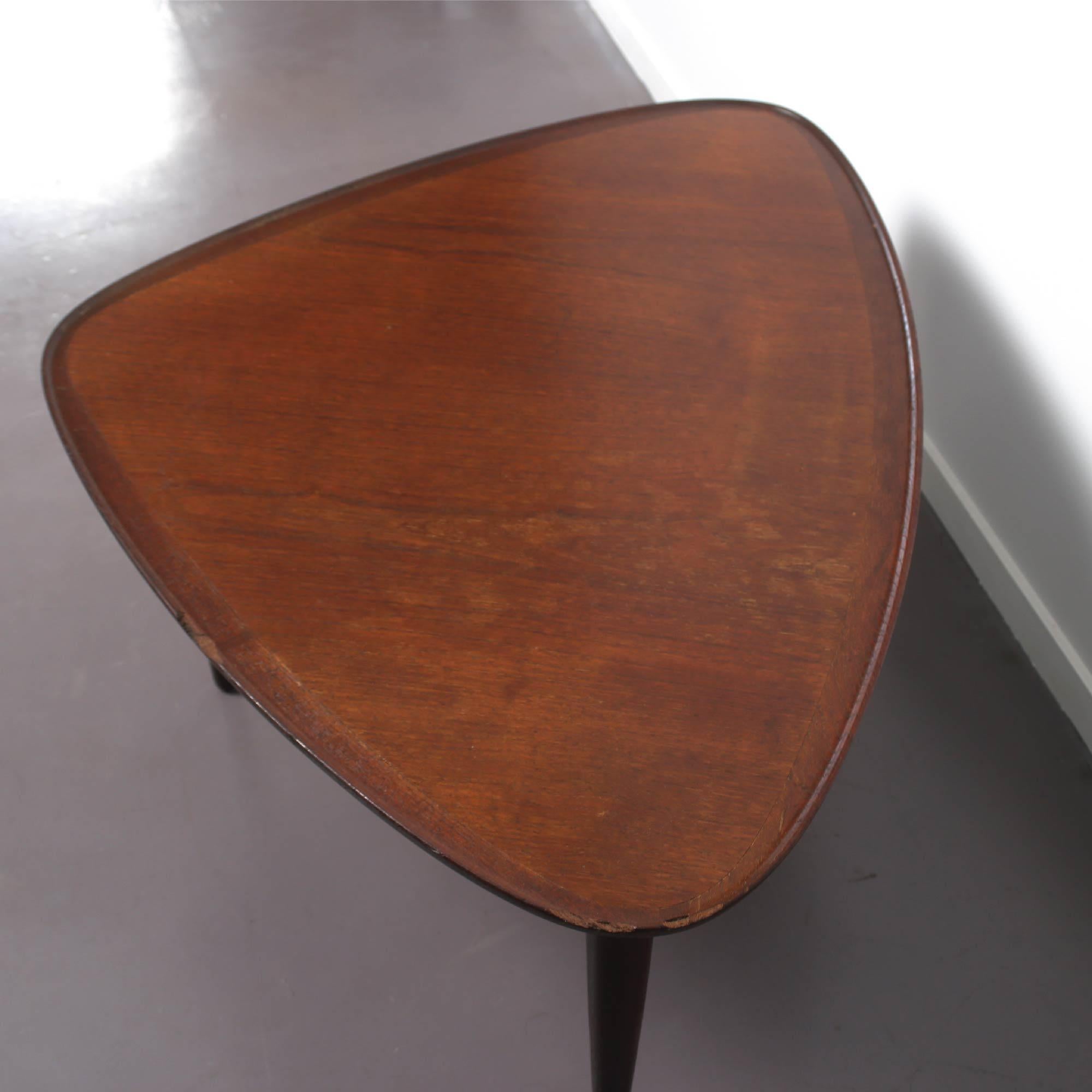 Stunning midcentury coffee table in Danish style made of teak.