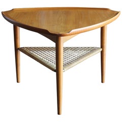 "Guitar Pick" Side Table by Kofod Larsen for Selig