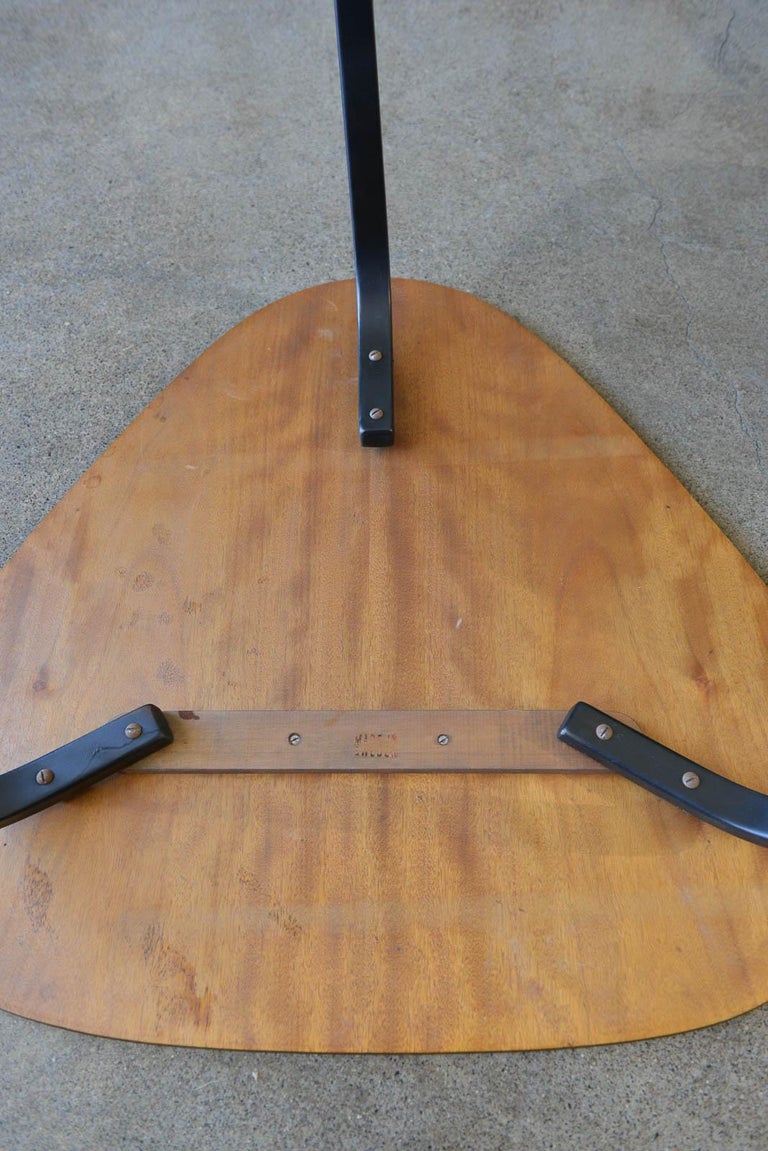 Guitar Pick Side Table by Yngve Ekström for Dux, 1965 at 1stDibs