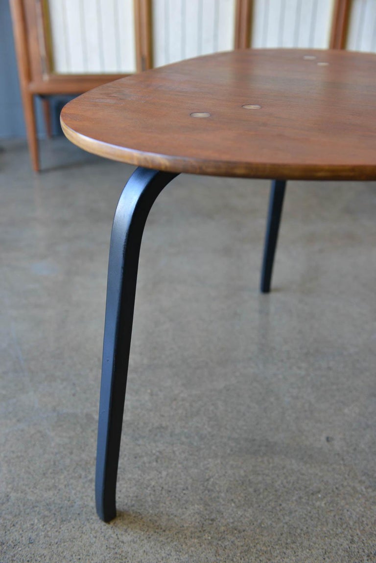 Guitar Pick Side Table by Yngve Ekström for Dux, 1965 at 1stDibs