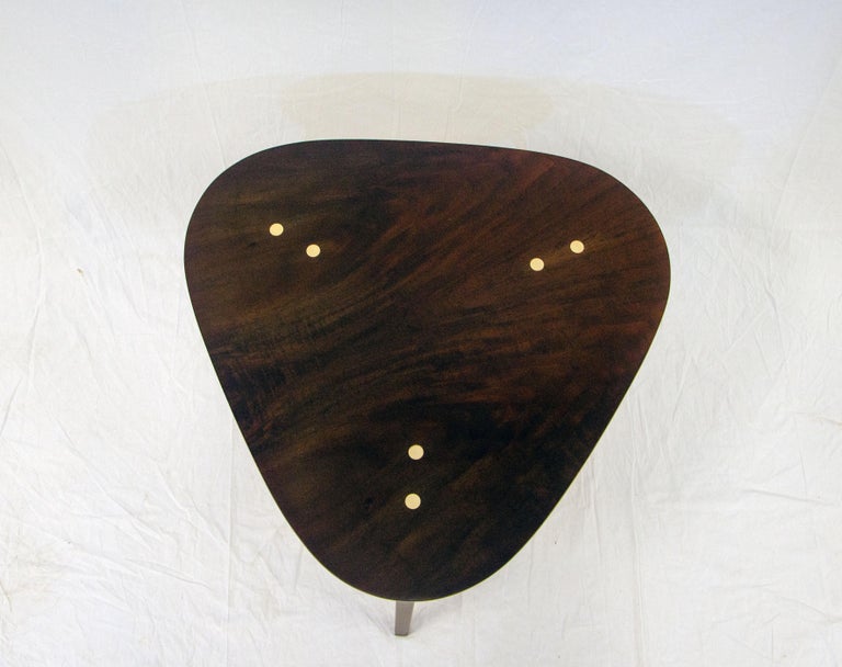 Guitar Pick Table, Yngve Ekström Designed for Dux of Sweden In Good Condition For Sale In Crockett, CA