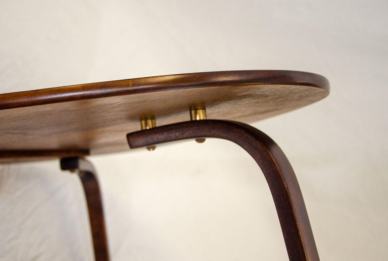 Guitar Pick Table, Yngve Ekström Designed for Dux of Sweden For Sale 2