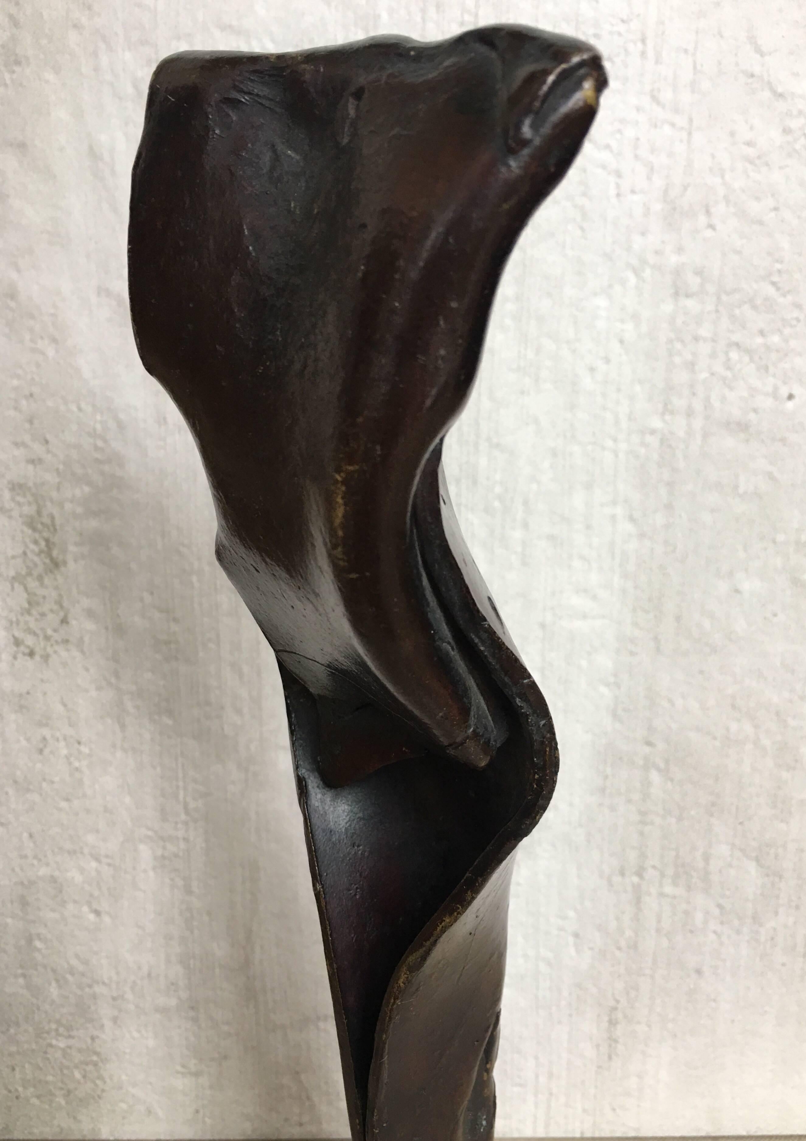 Guitou Knoop Escultura Brutalista Abstracta Moderna de Mediados de Siglo, Francia en Bueno estado para la venta en Lambertville, NJ