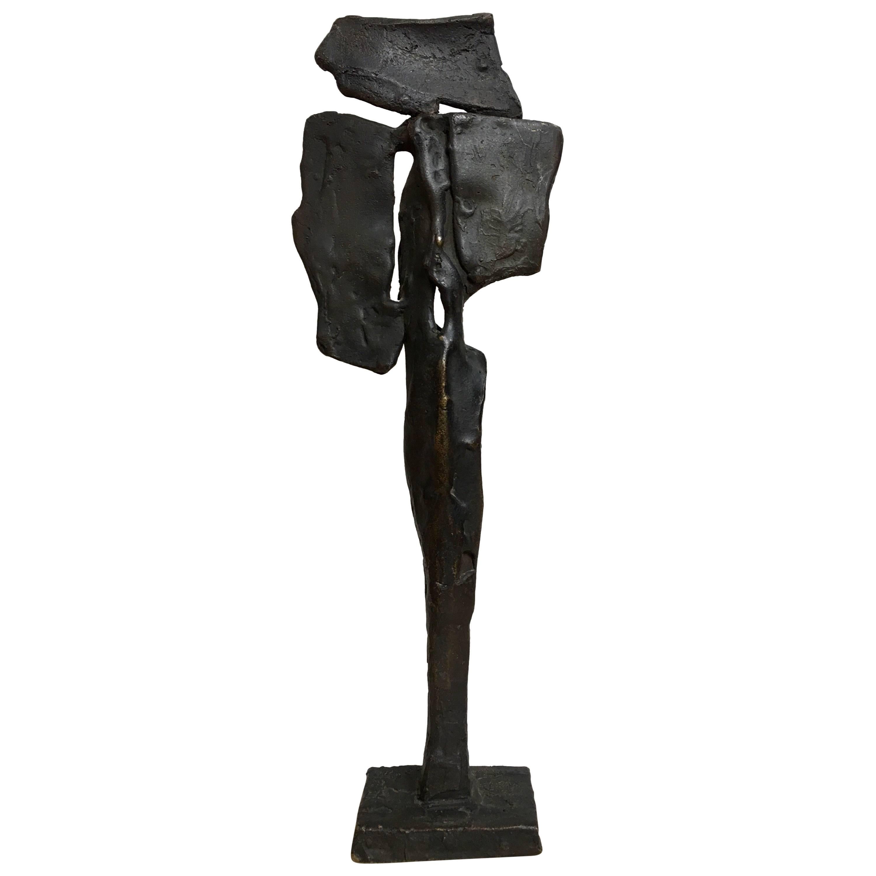 Guitou Knoop Abstrakte brutalistische Skulptur aus der Mitte des Jahrhunderts, Frankreich im Angebot