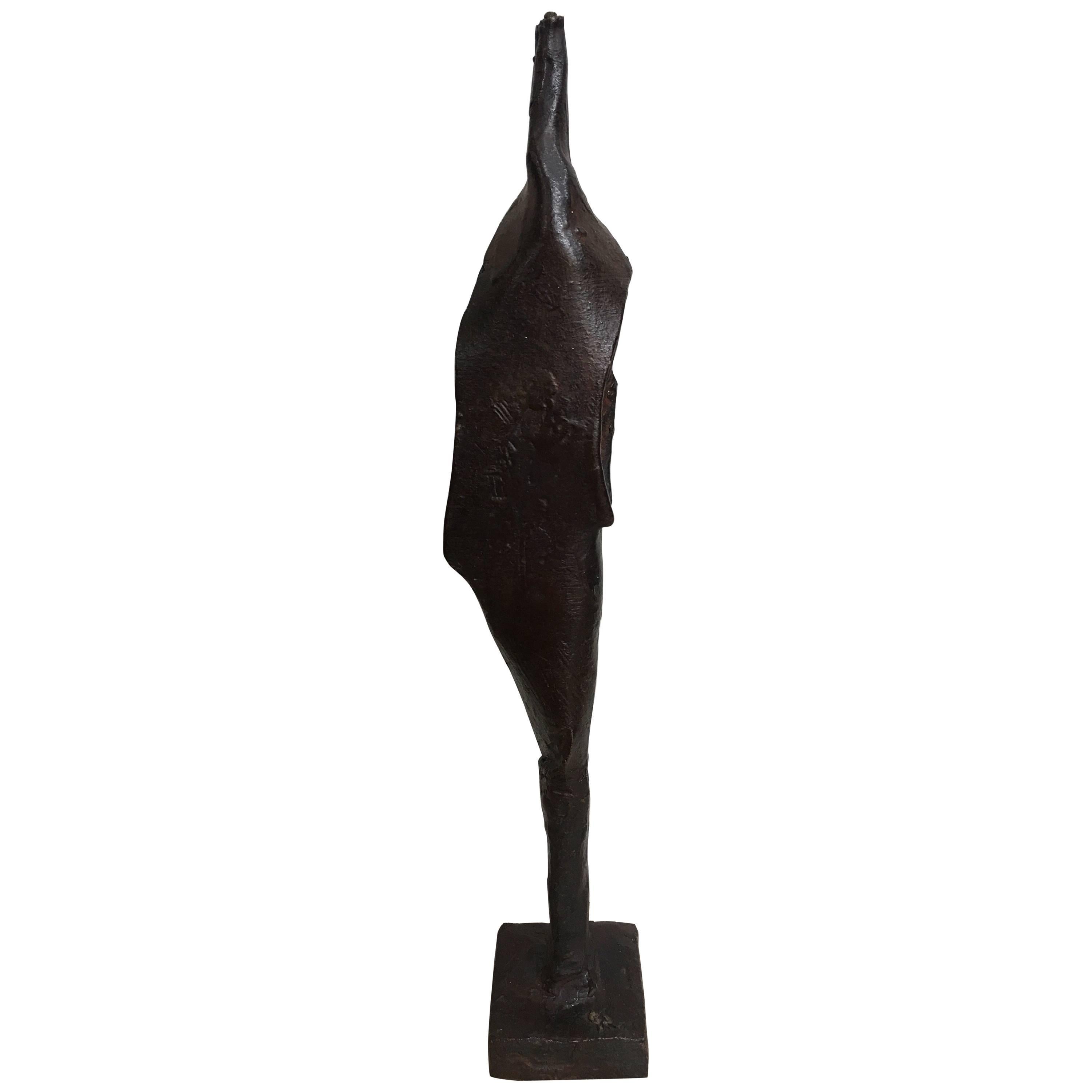 Guitou Knoop Mid-Century Modern Abstract Brutalist Sculpture, France For Sale