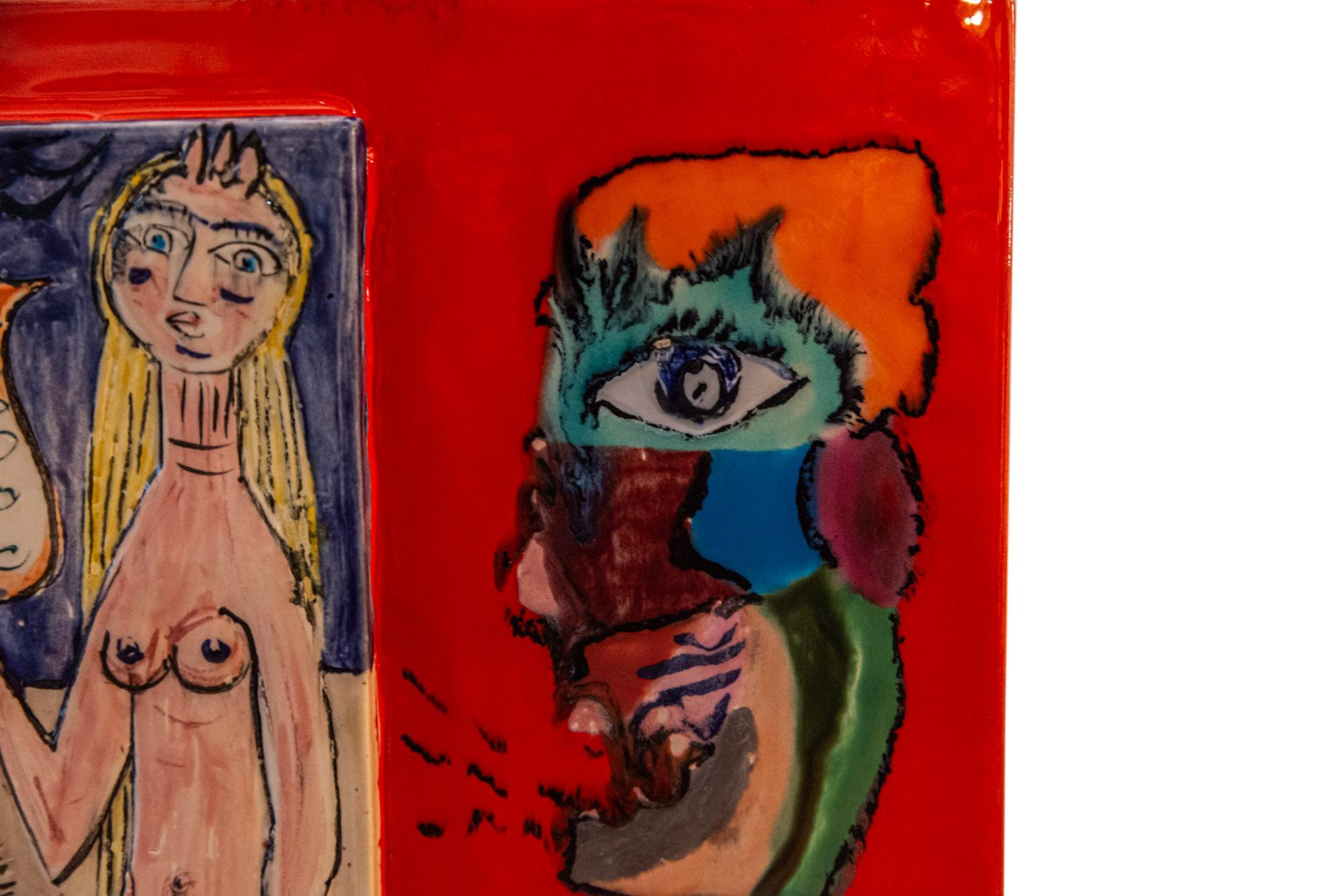 Guive Khosravi, Soliflora, céramique, vers 1988, France 3