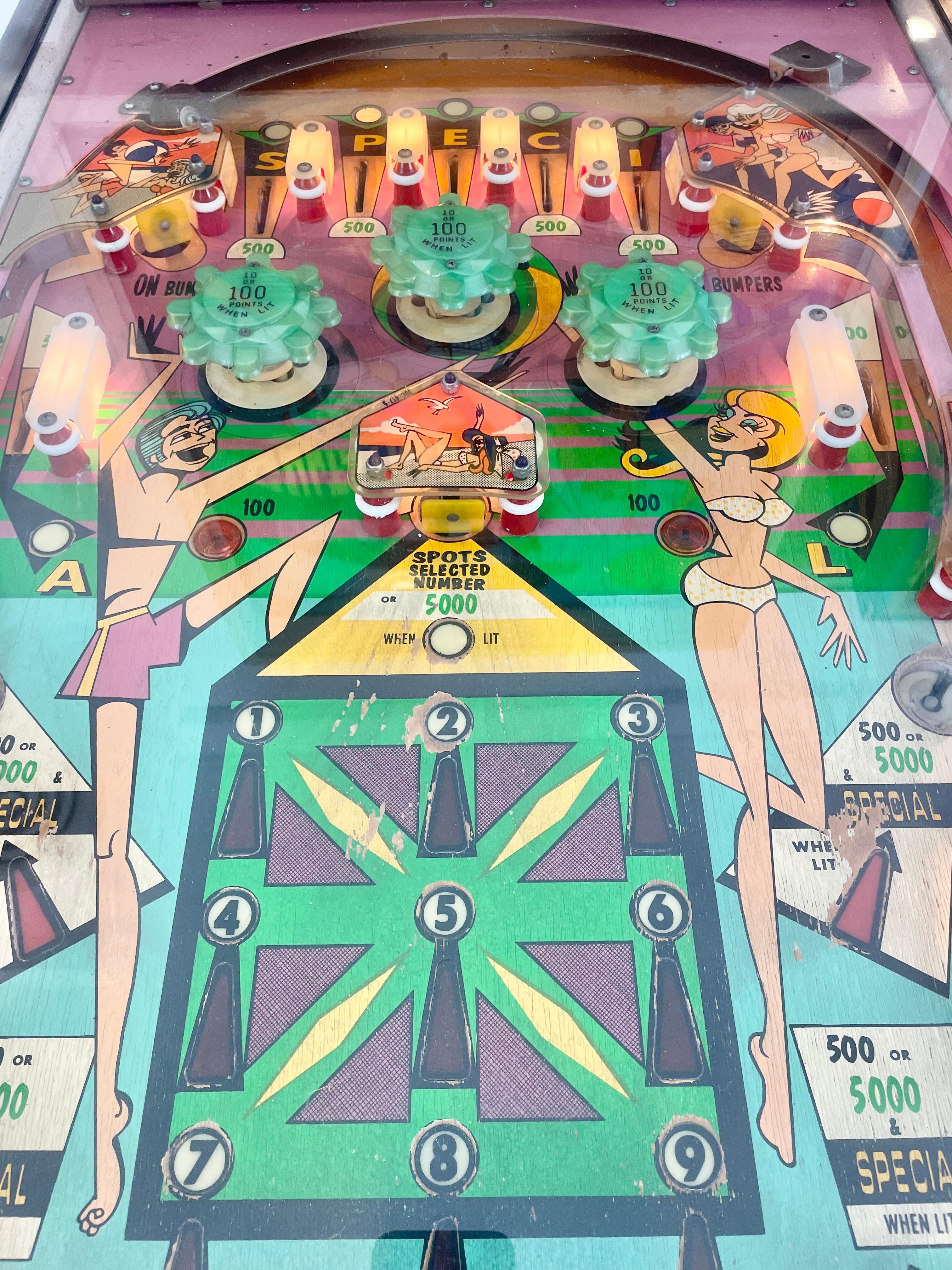 pinball machine 1960s