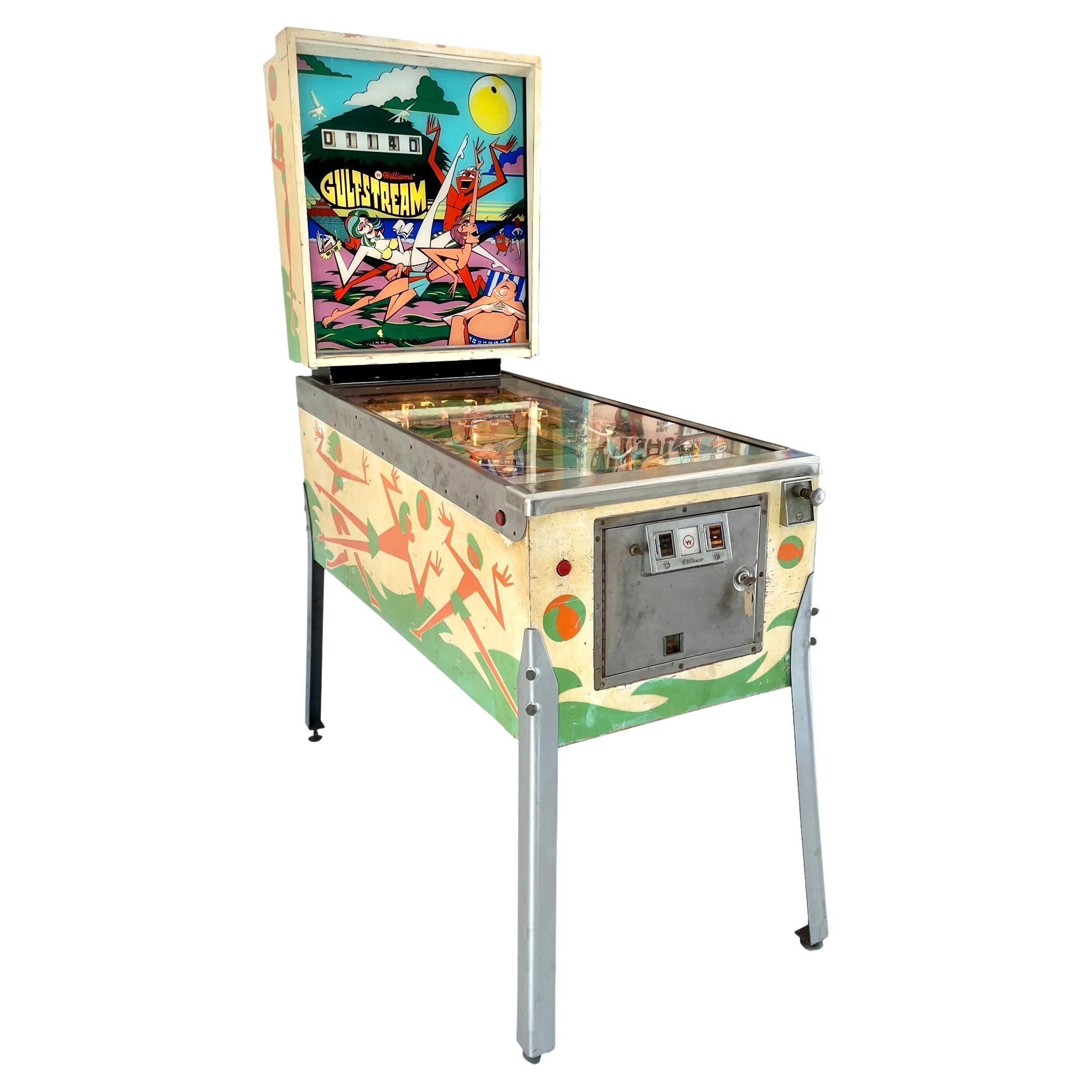 Gulfstream Pinball Arcade Game, 1972 USA For Sale