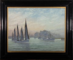 Gullford Wood - Mid 20th Century Oil, Sailing Boats and Steamers