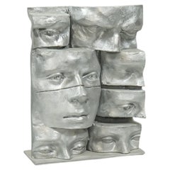 Gulliver Aluminum Casting Lost Wax Sculpture by Gabriele Garbolino Rù