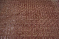 "Gulnar" Rust Red Hand-Knotted Area Rug designed by Tarun Tahiliani